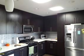 Kitchen with Square Diffuser